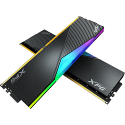Memorie RAM ADATA Lancer, DIMM, DDR5, 16GB, 6400MHz, CL32, RGB Lighting, Kit of 2