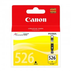 Cartus cerneala Canon CLI-526Y, yellow, pentru Canon Pixma IP4850, Pixma IP4950, Pixma IX6550, Pixma MG5150, Pixma MG5250, Pixma MG5350, Pixma MG6150, Pixma MG6250, Pixma MG8150, Pixma MG8250, Pixma MX715, Pixma MX885, Pixma MX895.