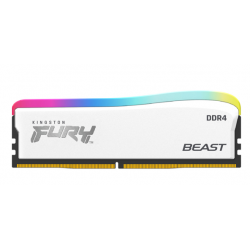 Memorie RAM Kingston , DIMM, DDR4, 16GB, 3200MHz, RGB, CL16,Kit of 2 Fury Beast White