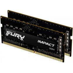 Memorie notebook KINGSTON , 32GB, DDR4, 2666MHz, CL16, 1.2v, Dual Channel Kit FURY Impact