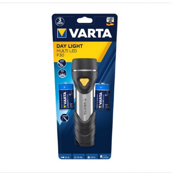 Lanterna Varta Cu Led Include 2xr20 Daylight Multi Led F30 Blister V17612 - ShopTei.ro