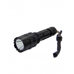Lanterna Cu Acumulator Litiu L18650x1 Metal Led Include Incarcator Retea 220v + Cablu Micro Usb Ym-111ted New - ShopTei.ro