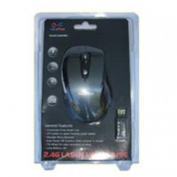 Mouse optic KeyOffice M6098G, wireless, grey/black