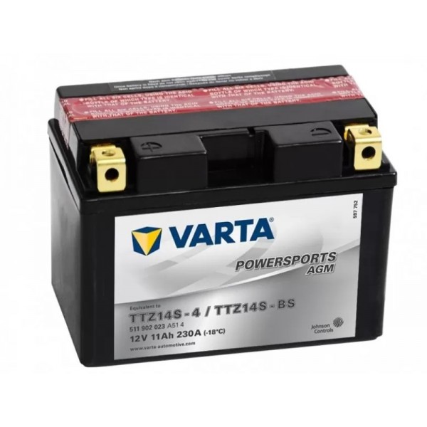 Baterie Moto Varta Agm 12v 11ah 230a Ytz14s-bs Borna Inversa - ShopTei.ro